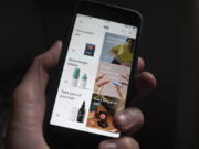 The website for the company Ro is seen on a smartphone in New York on Thursday, Dec. 7, 2023. Online, direct-to-consumer health care has grown well beyond its roots mostly treating hair loss and acne or selling birth control pills. Companies like Hims &amp; Hers and Ro have started weight loss programs.