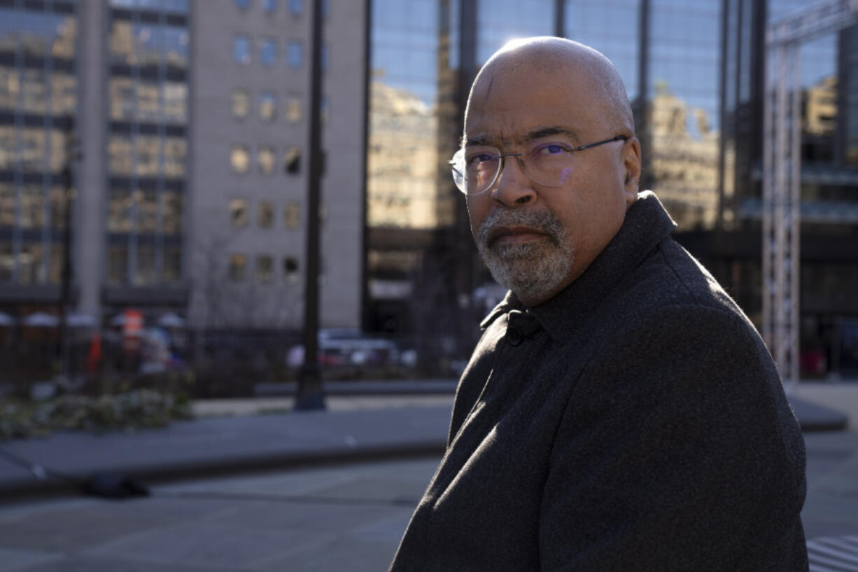 Associated Press reporter Gary Fields poses for a portrait at a public park, Wednesday, Dec. 20, 2023, in Washington.