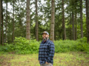 Gather and Feast Farm owner Mark Lopez stands on his La Center property in 2022. He supports revising Clark County&rsquo;s codes to enable rural events. The county is forming a task force to consider changes to its existing codes governing commercial events in rural areas.