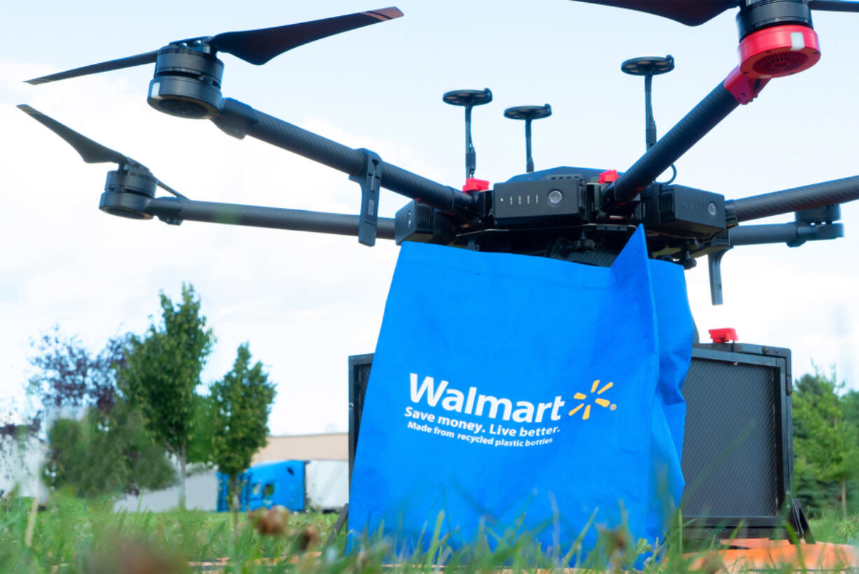 Walmart will have the ability to make drone deliveries to 75% of Dallas-Fort Worth by the end of this year, Walmart CEO Doug McMillon said Tuesday.(Walmart Inc./TNS)