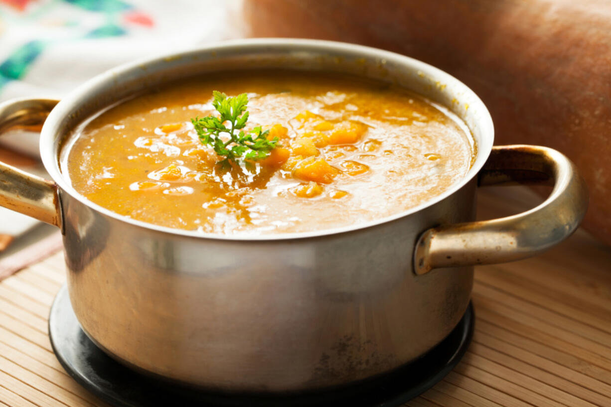 A common restaurant trick when making soup is to add cream. Cream instantly makes any vegetable soup taste richer and more satisfying.