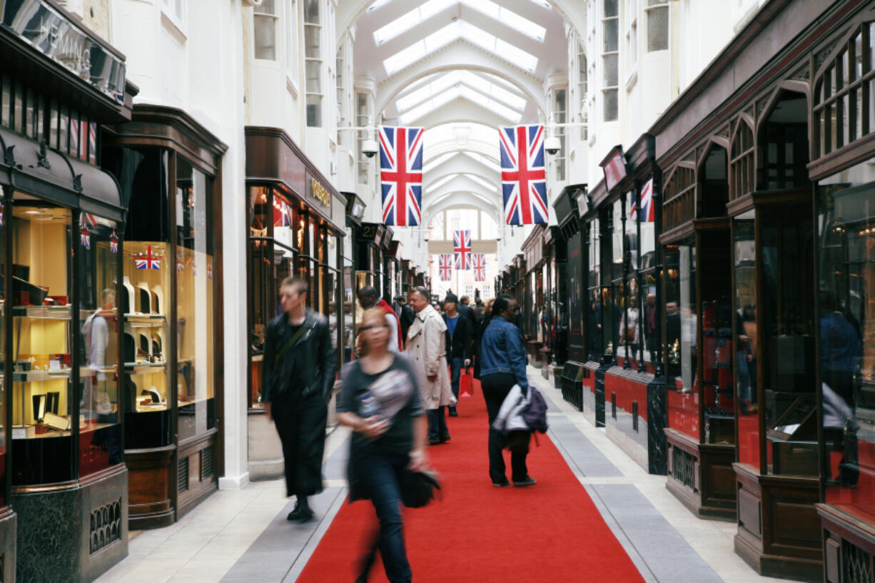 London&rsquo;s Burlington Arcade in 2012.