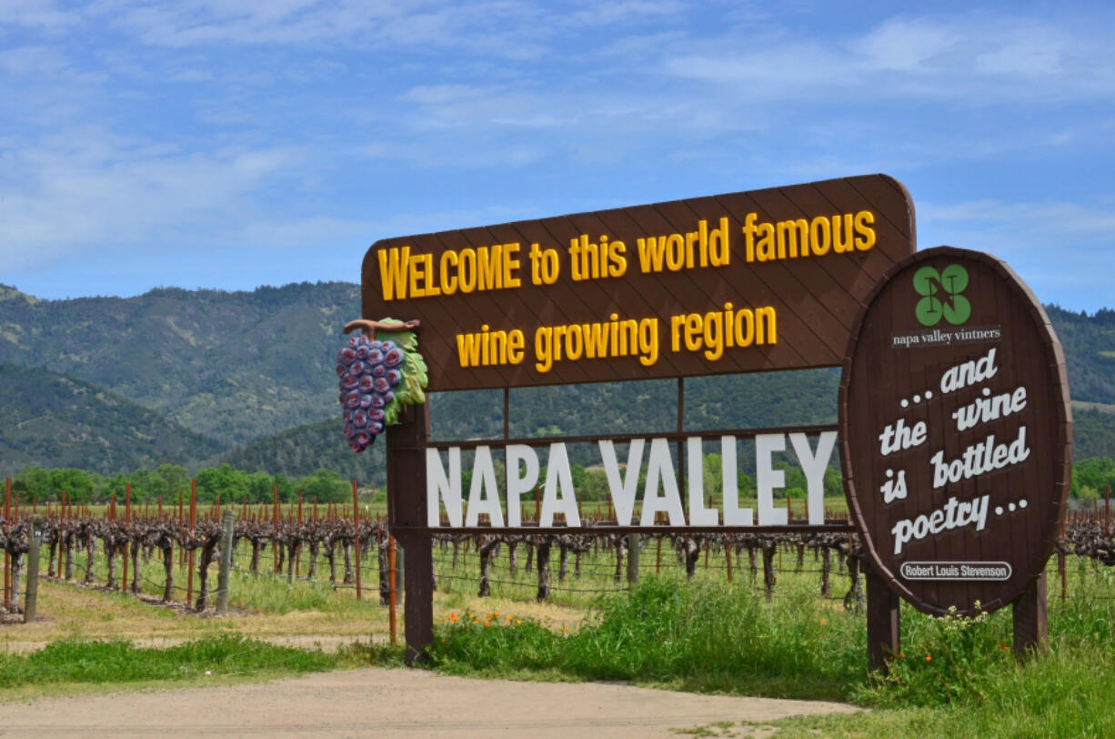 Napa, Calif., is trending at the top of destination wish lists.