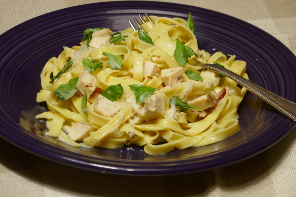 Chicken Carbonara.