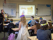 Fourth graders at North Fork Elementary School took part in a daylong Medieval Fair capping off their study of the Middle Ages.