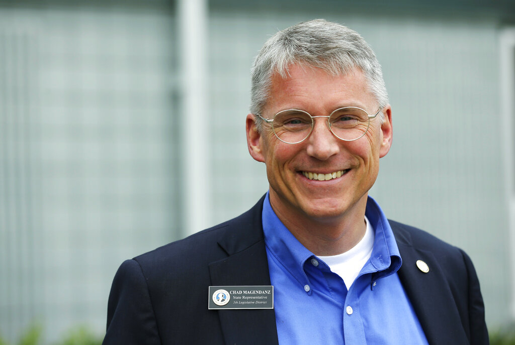 Former Rep. Chad Magendanz, R-Issaquah (AP Photo/Ted S.