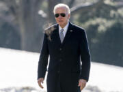 President Joe Biden arrives at the White House in Washington, Monday, Jan. 22, 2024, after returning from Rehoboth Beach, Del.