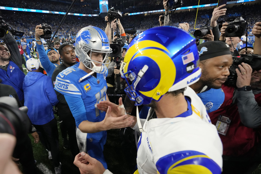 Lions snap playoff NFL's longest drought - The Columbian