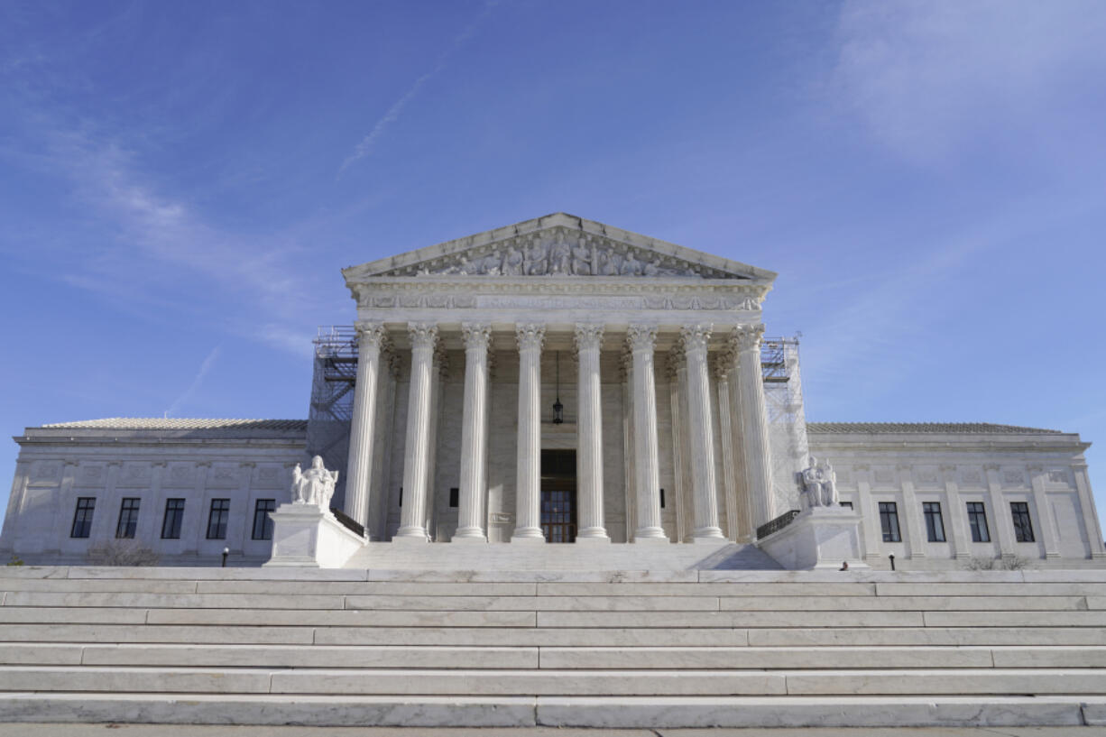 The U.S Supreme Court is seen on Wednesday, Jan. 3, 2024, in Washington.