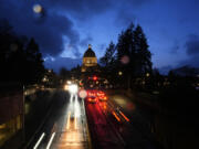 The Washington state Capitol building is pictured, Tuesday, Jan. 9, 2024, in Olympia, Wash.