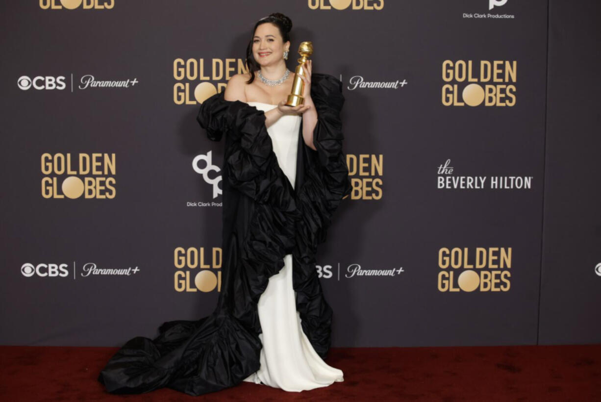 Lily Gladstone at the 81st Annual Golden Globe Awards on Jan. 7 in Beverly Hills, Calif.