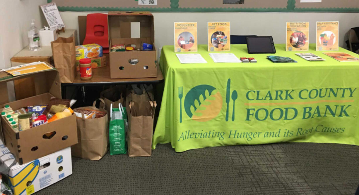 Marlene Ashworth, leadership development manager for Clark County Food Bank, shared a presentation about alleviating hunger and its root causes at Clark County Newcomers Club&rsquo;s monthly coffee and business meeting on Feb 6.