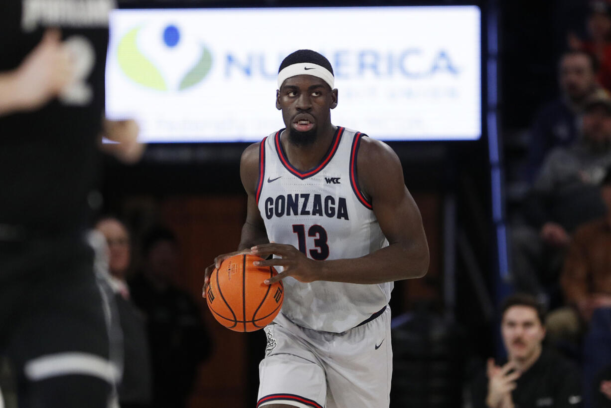 Gonzaga forward Graham Ike scored 23 points in the Bulldogs' 91-74 victory over Loyola Marymount on Thursday night.