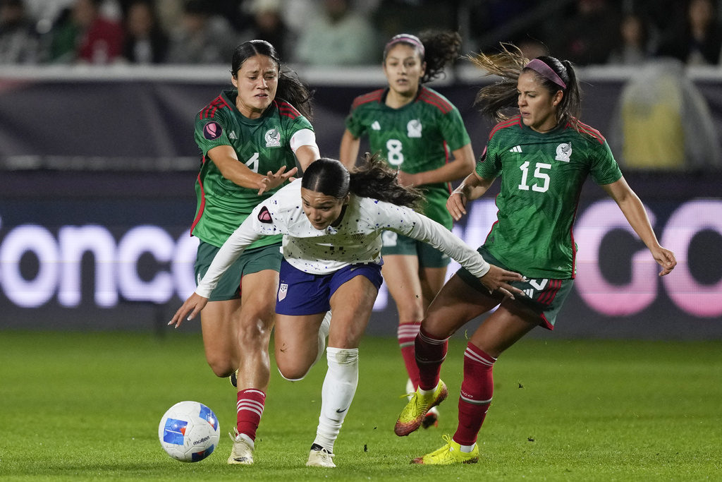 U.S. women's soccer falls to Mexico for second time ever, 2-0