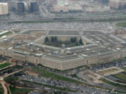 FILE - This March 27, 2008, file photo, shows the Pentagon in Washington. The U.S. Army is slashing the size of its force by about 24,000, which is nearly 5%. It&rsquo;s also restructuring it to be better able to fight the next major war. The changes come as the Army struggles with recruiting shortfalls that have made it impossible to bring in enough soldiers to fill all the jobs.