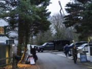 The access road to President Joe Biden&#039;s home in Wilmington, Del., is seen from the media van on Jan. 13, 2023. The Justice Department special counsel investigating President Joe Biden&#039;s handling of classified documents has completed his inquiry and a report is expected to be made public soon, Attorney General Merrick Garland told lawmakers in a letter Wednesday.