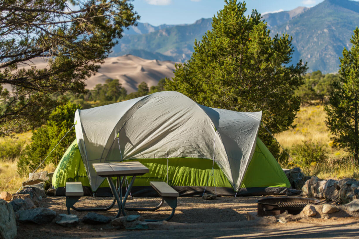 A site near where Ramble opened its first campground.