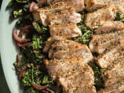 Pork With Kale, Red Wine and Toasted Garlic (Milk Street)