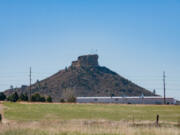 Castle Rock in Rock Park, Colo.