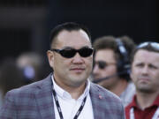 Pat Chun was introduced Thursday, March 28, 2024, as the new athletic director at the University of Washington, leaving behind six years in the same role at Washington State.