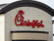 FILE - A Chick-fil-A location in Philadelphia is shown Wednesday, Nov. 17, 2021.