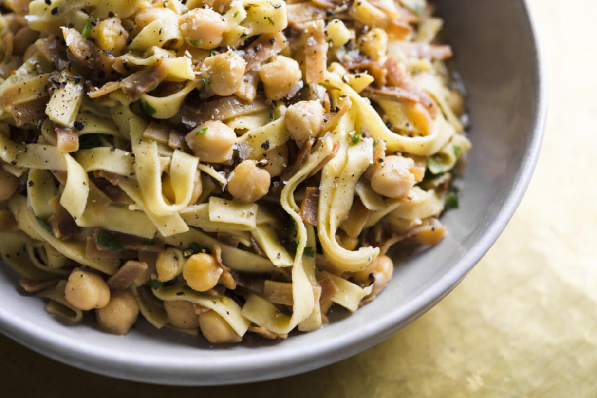 Crispy Chickpea Pasta.