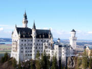 Neuschwanstein Castle is the fantastical Bavarian palace that inspired Disneyland&rsquo;s Sleeping Beauty Castle.