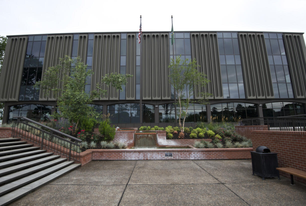 Work is almost complete inside the renovated former Vancouver City Hall on Wednesday August 13, 2014.