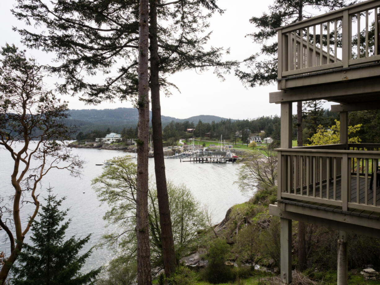 Rosario Resort on April 14, 2019, on Orcas Island, Washington.