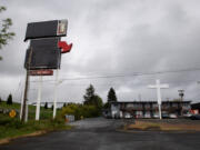 The sign for the former Kasper Recovery Housing, also known as Ironhorse Recovery, is no longer visible, as seen Monday morning.