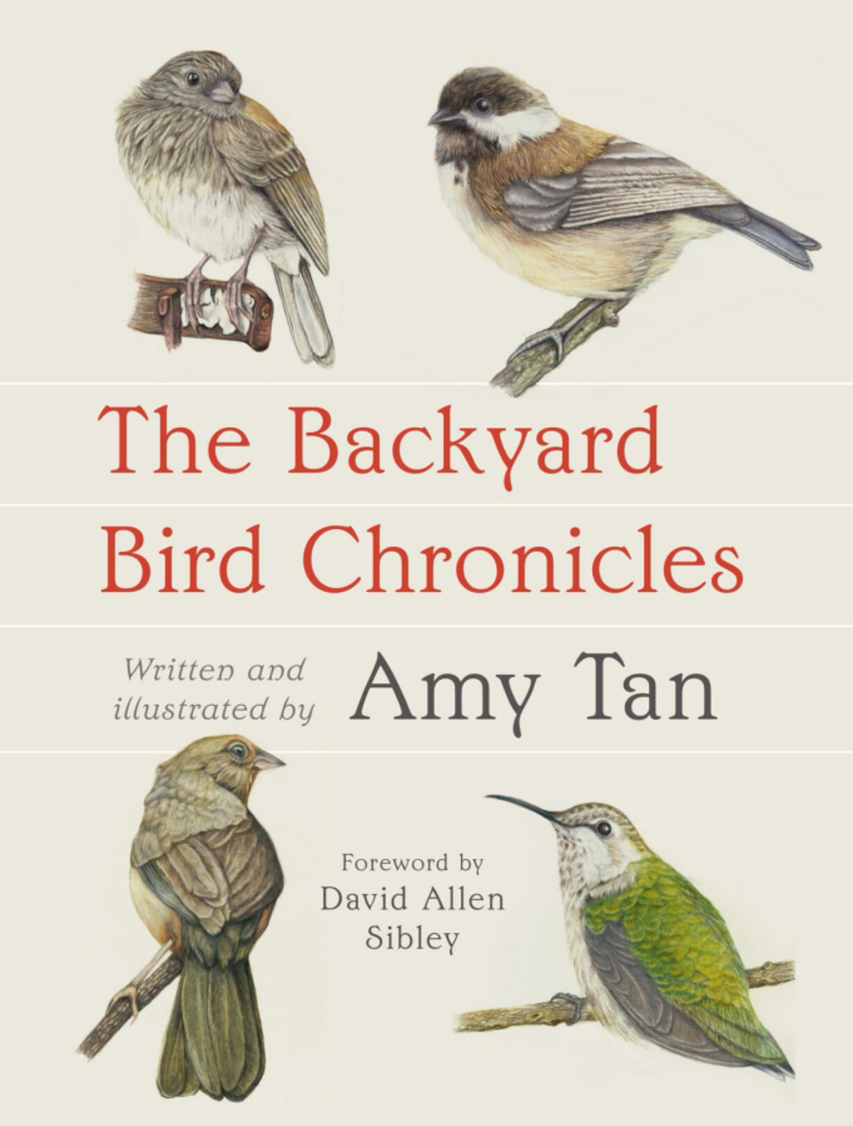 &ldquo;The Backyard Bird Chronicles,&rdquo; by Amy Tan.