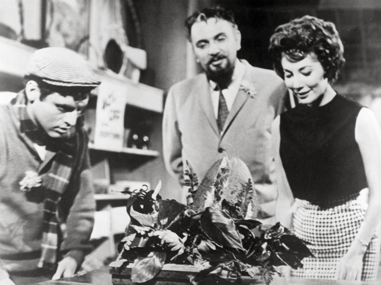 A scene from Roger Corman&rsquo;s 1960 film &ldquo;The Little Shop of Horrors.&rdquo; (70M FILMGROUP/Zuma Press)
