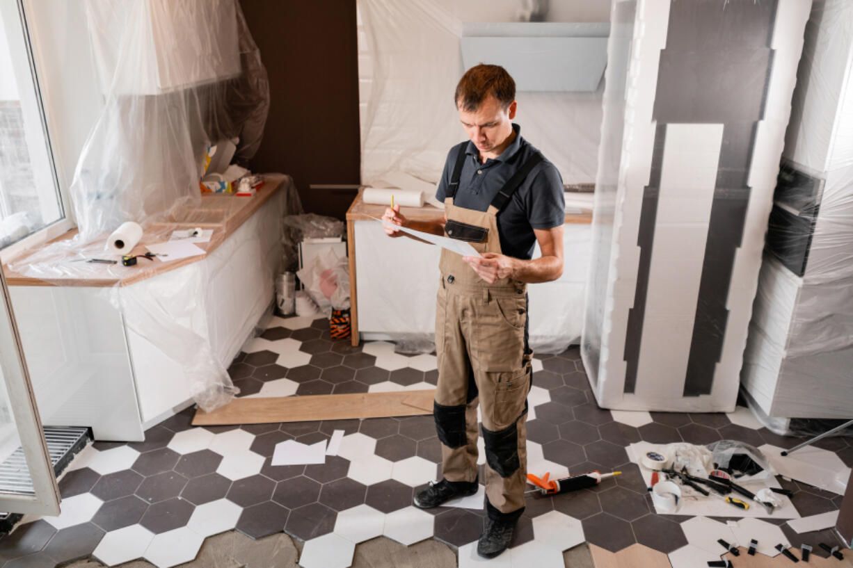 Your first priority is to establish a clean slate to work with. Clean every nook and cranny of your home, creating a project list and damage report as you go.