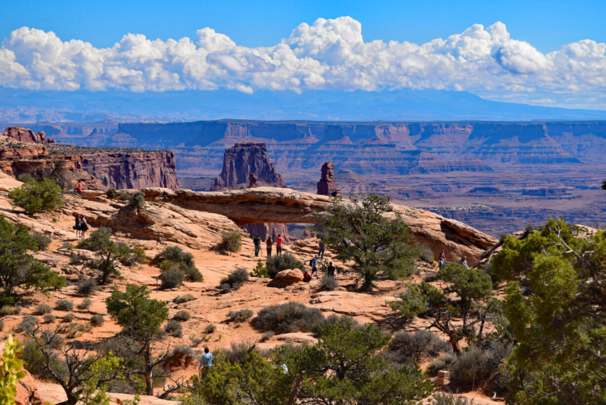 Mesa Arch in Canyonlands National Park, Utah.