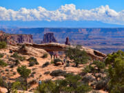 Mesa Arch in Canyonlands National Park, Utah.