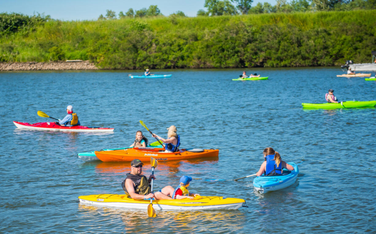 Join the Big Paddle on the Ridgefield Waterfront, as well as First Saturday events in Overlook Park.