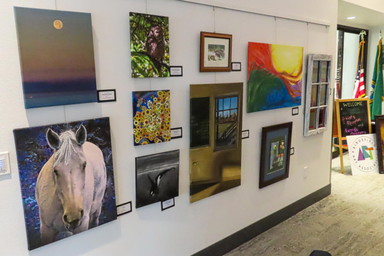 On May 3, the Ridgefield Art Association hosted an artists reception and awards ceremony.