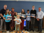 Ridgefield schools recently honored the employee and students of the month for May.