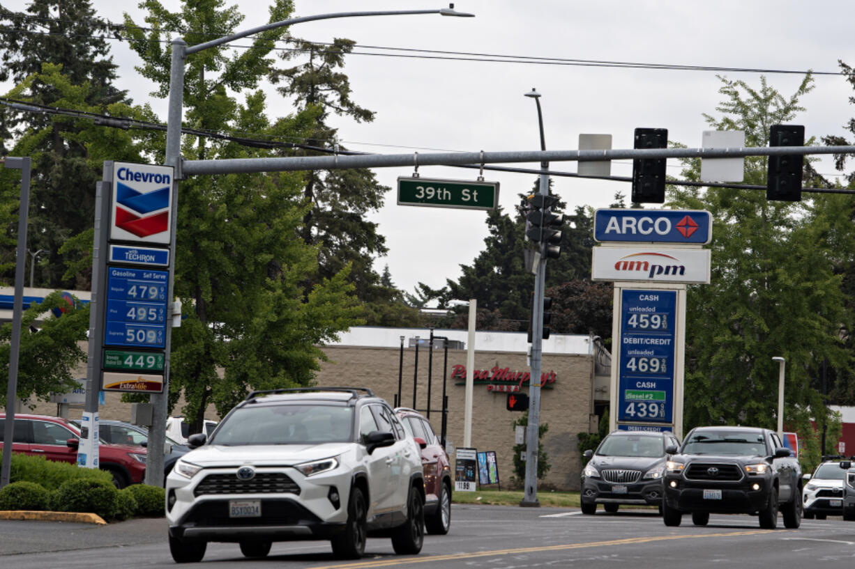 Gas prices in Washington are typically higher than the rest of the country going into the Fourth of July.