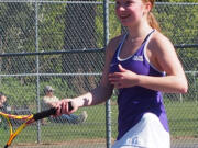 Columbia River junior Emma Lungwitz won the 2A Greater St. Helens League singles title on Friday, May 10, 2024.