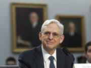 Attorney General Merrick Garland testifies before the House Committee on Appropriations, Subcommittee on Commerce, Justice, Science, and Related Agencies budget hearing on Capitol Hill, Monday, April 15, 2024, in Washington.