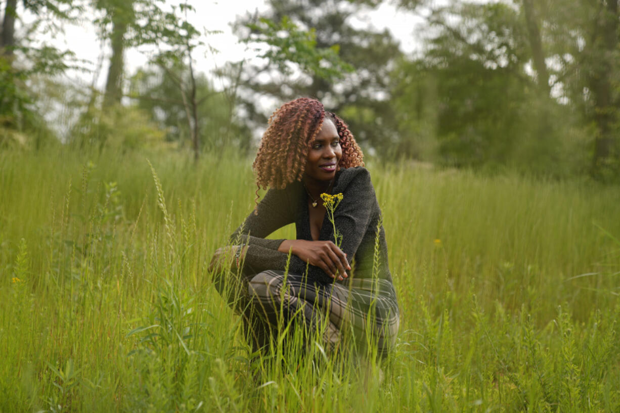 Culix Wibonele poses for a portrait on Monday, April 29, 2024, in Lawrenceville, Ga. Wibonele is a certified nursing assistant working in long-term care.