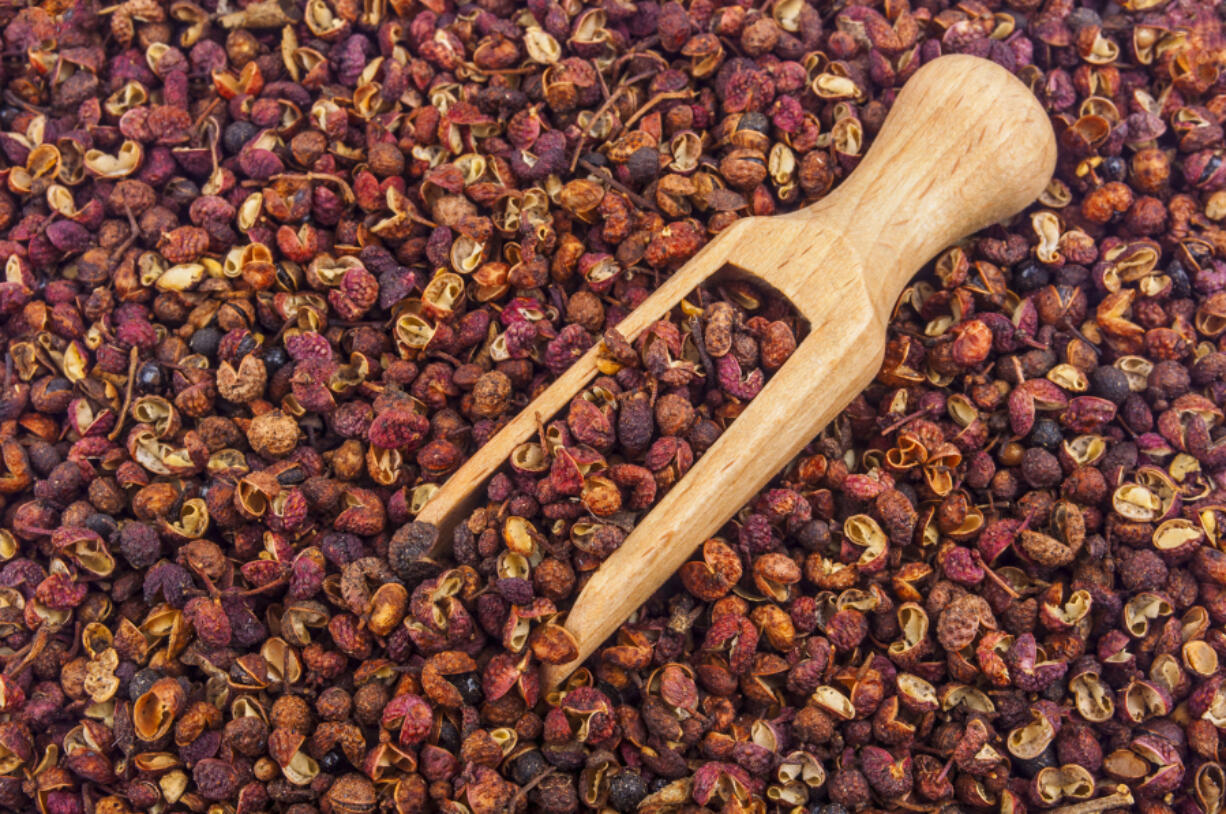 Add a little heat with Sichuan peppercorns.