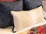 Bedding is such a fun way to play with patterns and can allow us to make a statement in a relatively small space.