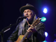 Patrick Simmons of the Doobie Brothers performs Oct. 1, 2021, at the iHeartRadio Theater in Burbank, Calif.