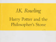 The uncorrected proof is one of only 200 ever made, the first time Harry Potter appeared in print and British author J.K. Rowling&rsquo;s debut novel.