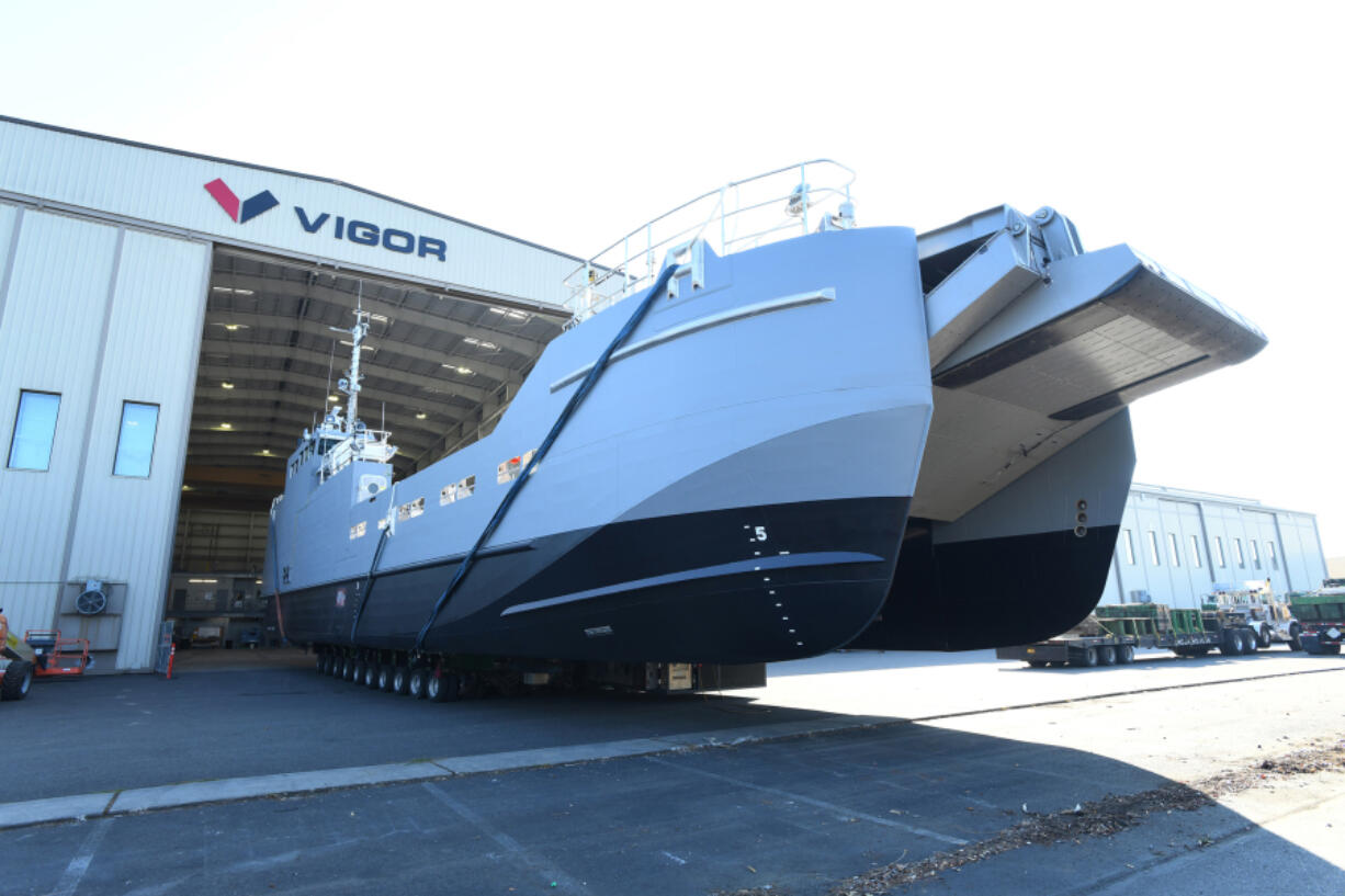 Shipbuilder Vigor is starting production work on a new landing craft for the U.S. Army at its Vancouver location.