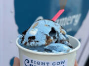 Eight Cow Creamery in Ridgefield mixes an base from Alpenrose with local delicacies.