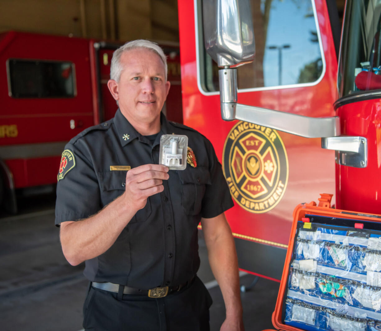 The Vancouver Fire Department has launched a new program wherein anyone treated for an opioid overdose is given a Narcan overdose prevention kit.