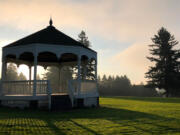 The Vancouver Barracks bandstand is one of the landmarks on the new National Park Service free, self-guided cellphone tour.